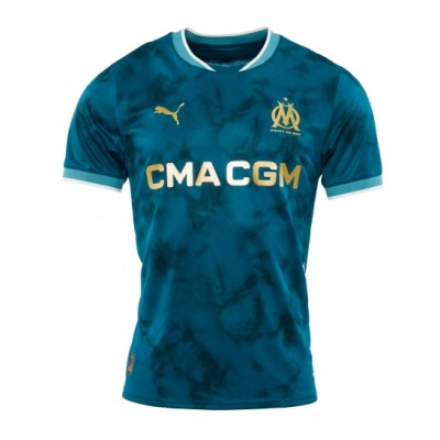 Olympique de Marseille Mason Greenwood #10 Gostujuci Dres 2024-25 Kratak Rukav Olympique de Marseille Mason Greenwood #10 Gostujuci Dres 2024-25 Kratak Rukav